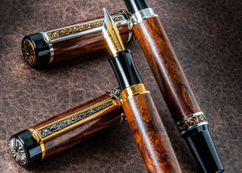 Plume Fontaine Long bois de Cocobolo