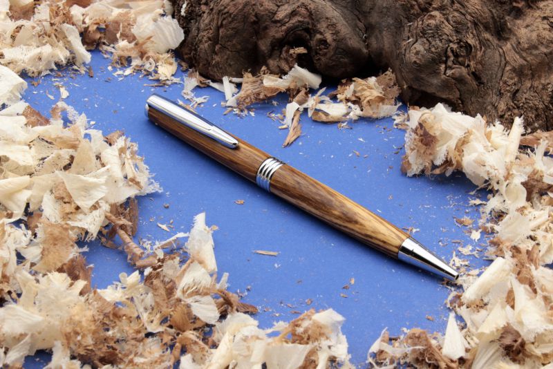 Stylo bille Ellipse Zebrano