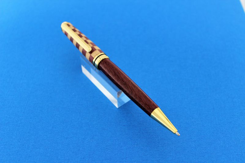 Stylo bille le Styliste segment en damier