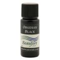 Bottled fountain pen ink by Beaufort SAMPLE size 10 mL -Obsidian Black